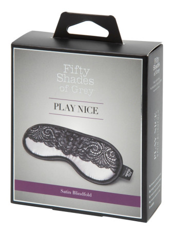 Play Nice Satin Blindfold